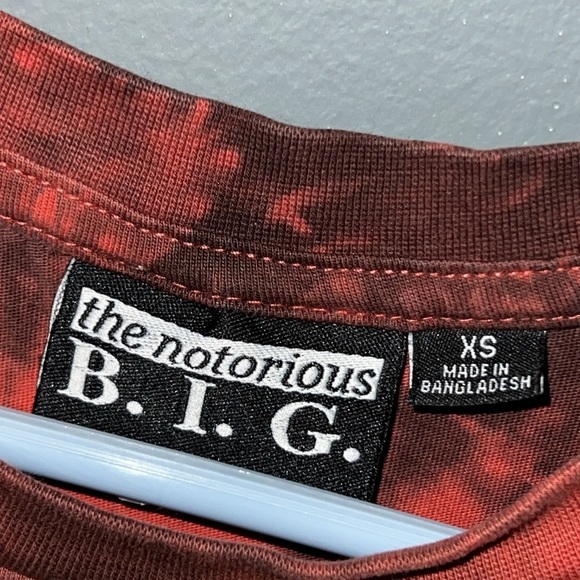 the notorious B.I.G. womens sz XS graphic print t-shirt short sleeve music rap - Picture 3 of 12
